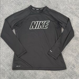 Nike Black Long Sleeve Dri-FIT Shirt